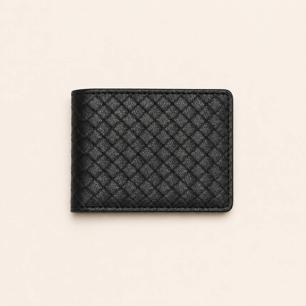 Black Check Wallet