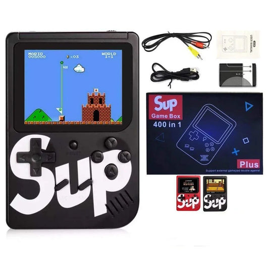 Retro Portable Mini Handheld Video Game Console – 400 Built-in Classic Games